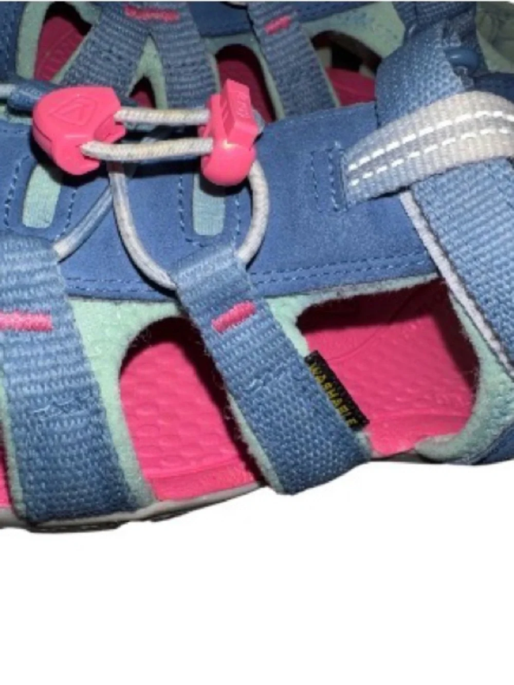 Keen SEACAMP II BIG girl’s waterproof sandals shoes size 4